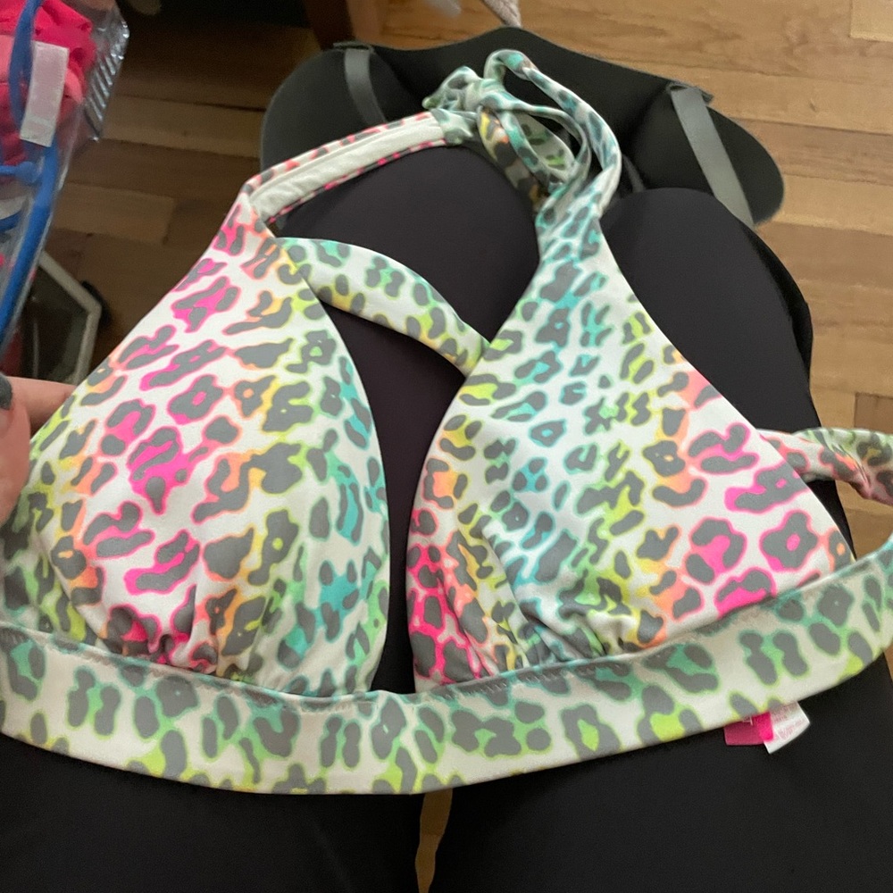 Victoria secret tie dye bikini top